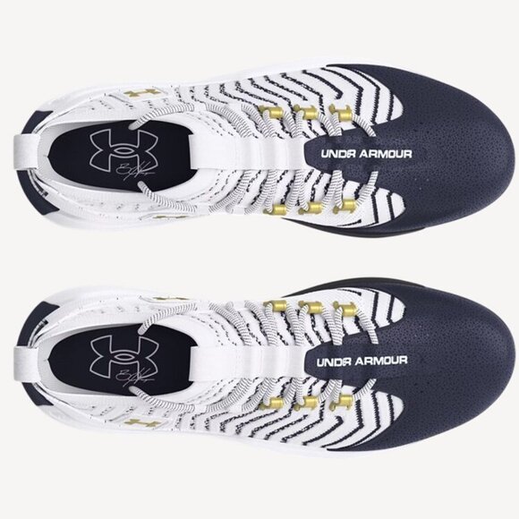 Under Armour Mens Harper 9 Pro ST Metal Baseball Cleats 3027445-103 Size 8.5 - Picture 4 of 6